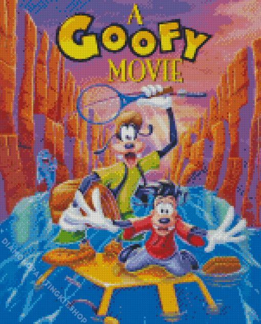 Max Goofy Poster Diamond Painting