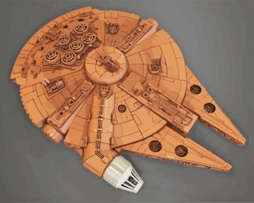 Millennium Falcon Diamond Painting