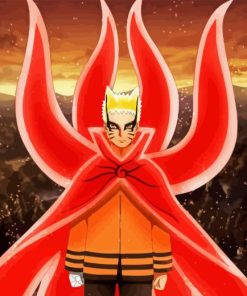 Naruto Kurama Anime Diamond Painting