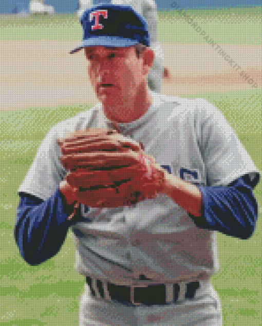 Nolan Ryan Diamond Painting