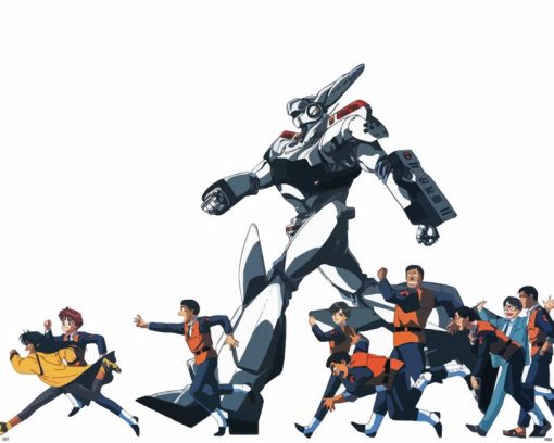 Patlabor Characters Diamond Painting