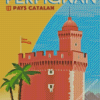 Perpignan France Poster Diamond Painting