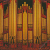 Pipe Organ Diamond Painting