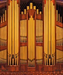 Pipe Organ Diamond Painting