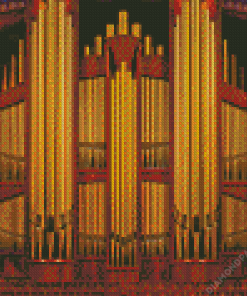 Pipe Organ Diamond Painting