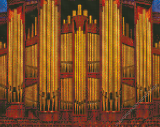 Pipe Organ Diamond Painting