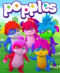 Popples Poster Diamond Painting