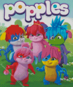 Popples Poster Diamond Painting