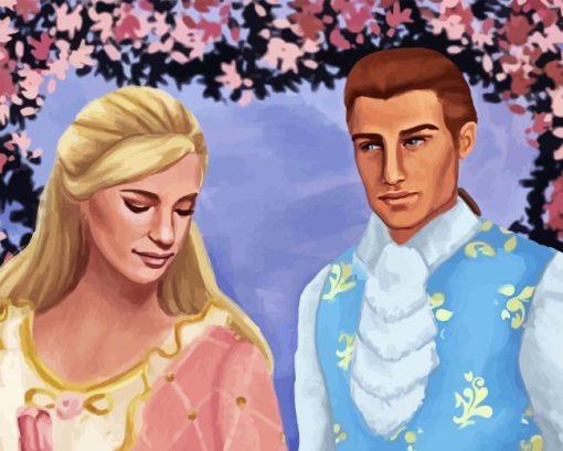 Princess Anneliese With Prince Diamond Painting