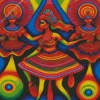 Psychedelic Dancers Diamond Painting