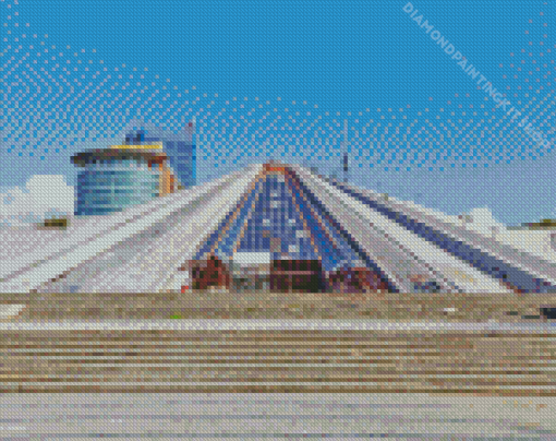 Pyramid Of Tirana Diamond Painting