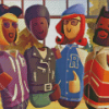 Rec Room Game Characters Diamond Painting