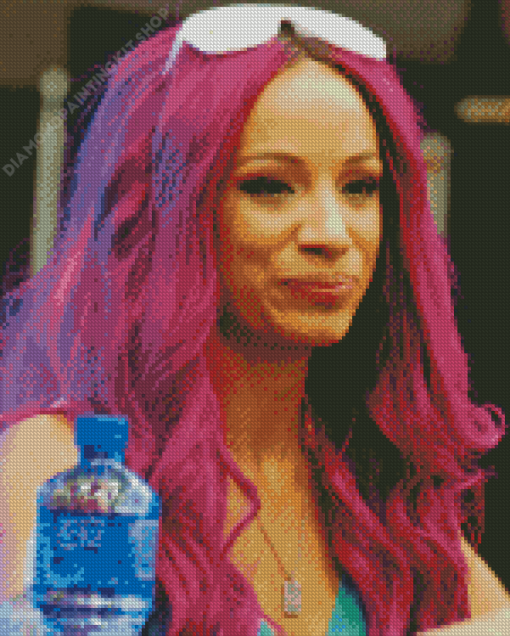 Sasha Banks Diamond Painting