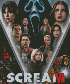 Scream 6 Movie Diamond Painting