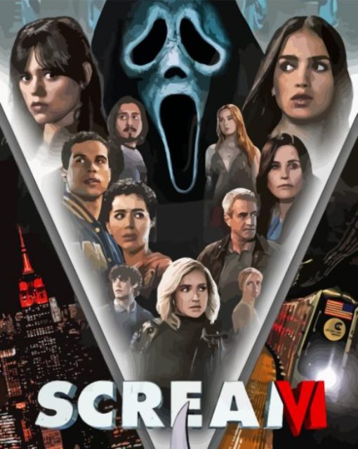 Scream 6 Movie Diamond Painting