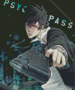 Shinya Kogami Police Officer Diamond Painting