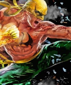 Strong Iron Fist Diamond Painting