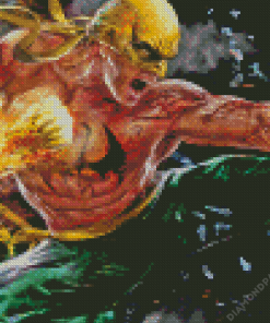 Strong Iron Fist Diamond Painting