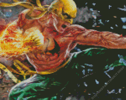 Strong Iron Fist Diamond Painting