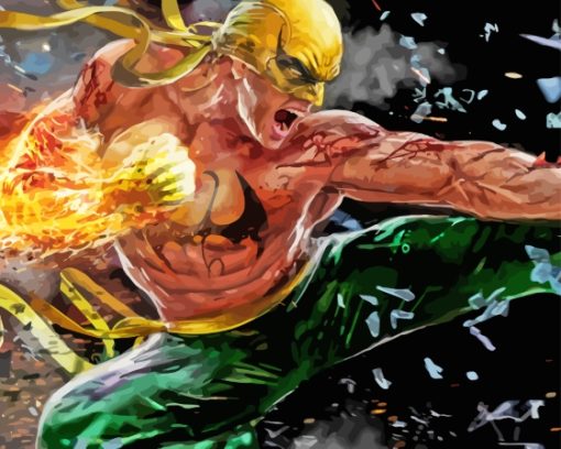 Strong Iron Fist Diamond Painting