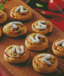 Tex Mex Pinwheels Diamond Painting