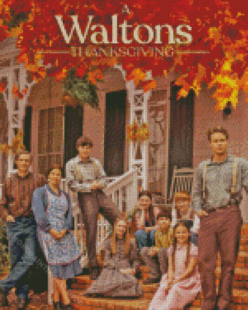 The Waltons Homecoming Poster Diamond Painting