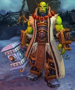 Thrall Warcraft Diamond Painting