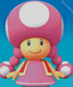 Toadette Diamond Painting