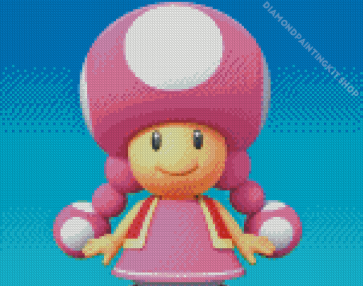 Toadette Diamond Painting