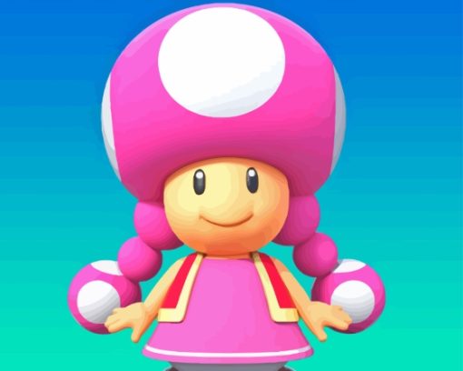 Toadette Diamond Painting