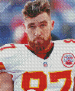 Travis Kelce Football Player Diamond Painting