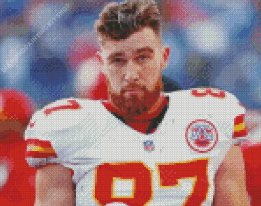 Travis Kelce Football Player Diamond Painting