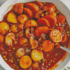 Vegan Stew Food Diamond Painting