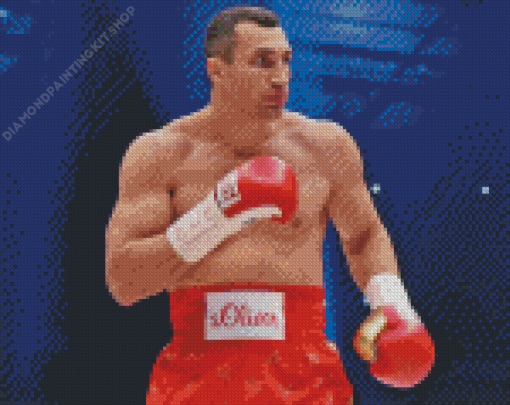 Wladimir Klitschko Boxer Diamond Painting