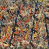 Blue Poles By Jackson Pollock Diamond Painting