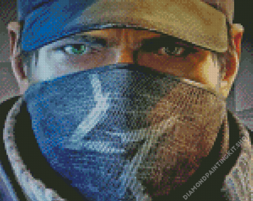 Cool Watch Dogs Diamond Painting