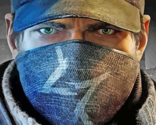 Cool Watch Dogs Diamond Painting