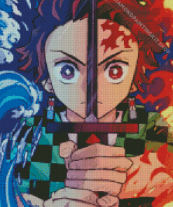 Demon Slayer Kimetsu No Yaiba Diamond Painting