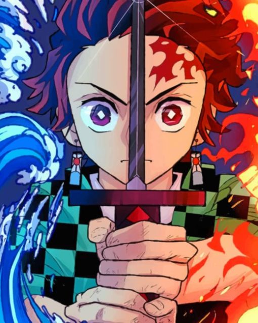 Demon Slayer Kimetsu No Yaiba Diamond Painting