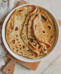 Homemade Roti Diamond Painting