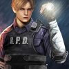 Leon Kennedy Resident Evil Diamond Painting