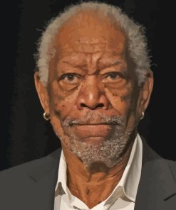 Morgan Freeman Diamond Painting