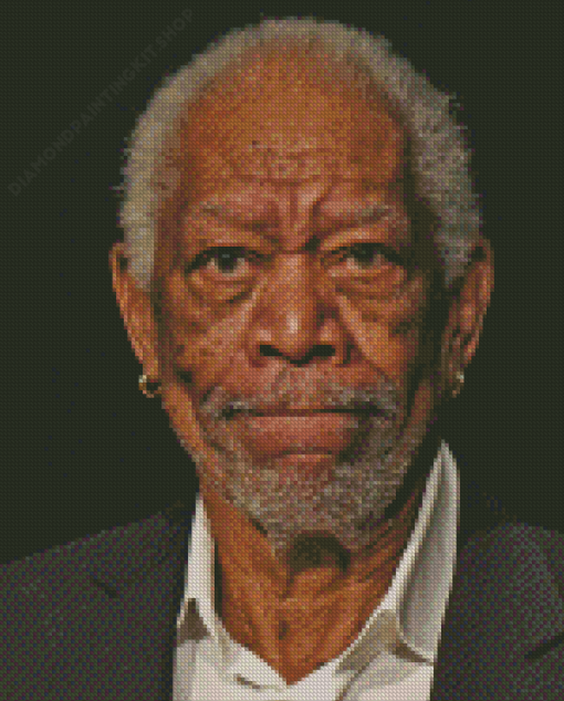 Morgan Freeman Diamond Painting