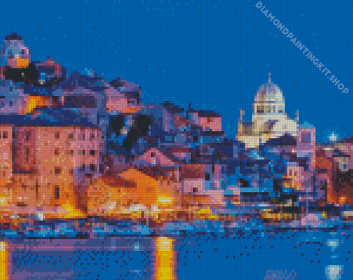 Port Sibenik Croatia Diamond Painting