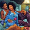 Romantic Black Couple Diamond Painting