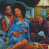 Romantic Black Couple Diamond Painting