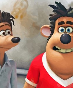 Sid And Roddy From Flushed Away Diamond Painting