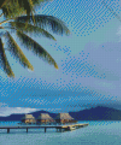 Tahaa Island In French Polynesia Diamond Painting