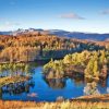 Tarn Hows In Autumn Diamond Painting