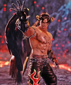 Tekken Devil Jin Kazama Diamond Painting